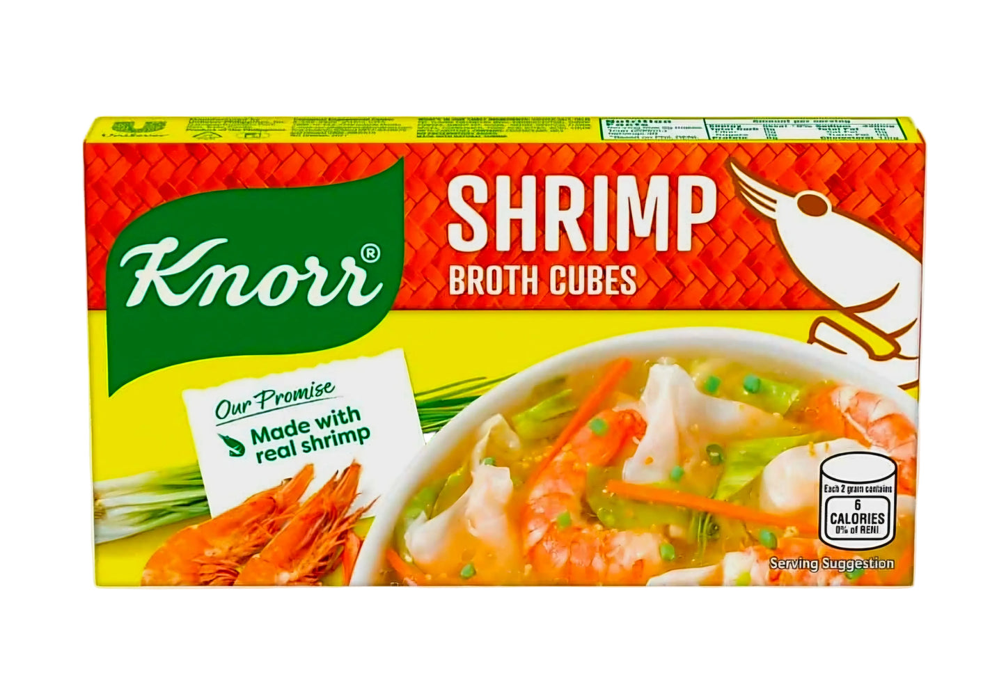 KNORR SHRIMP BROTH CUBES 60G