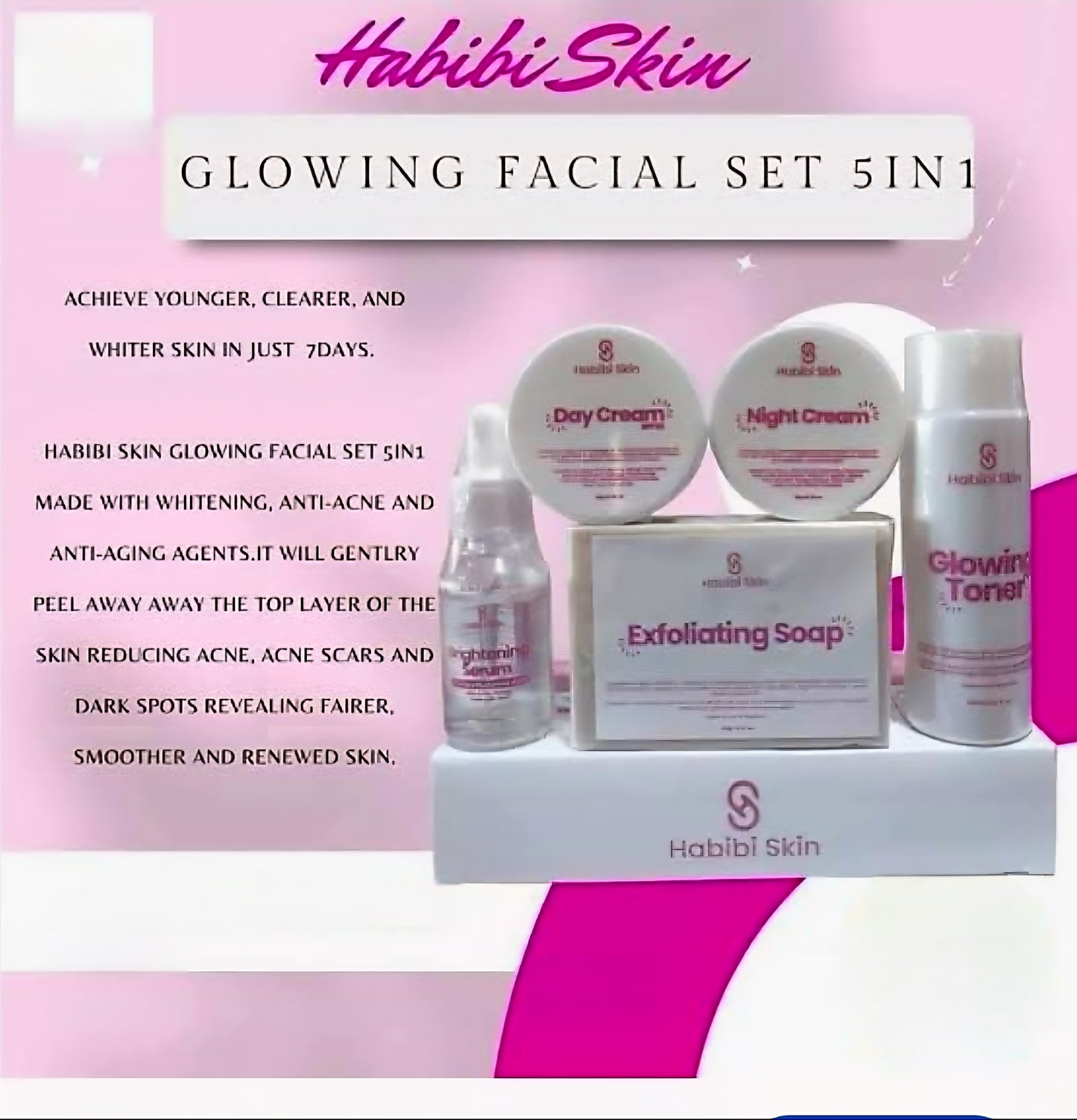 Habibi Skin GLOWING FACIAL SET