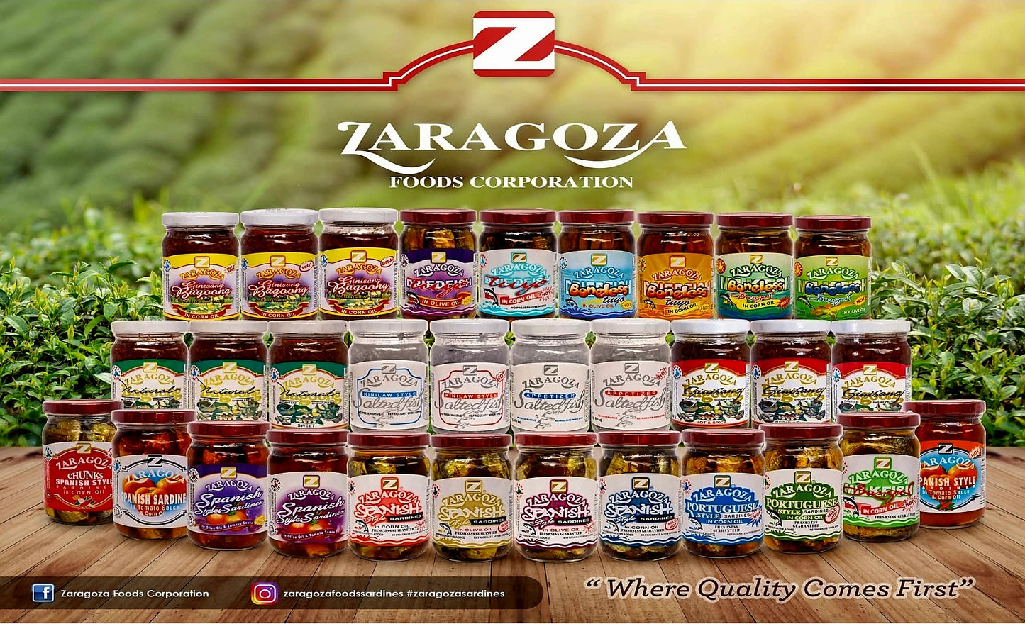 ZARAGOZA Spanish Style Sardines CHUNKS in Corn Oil 220g HOT (24.04.28)