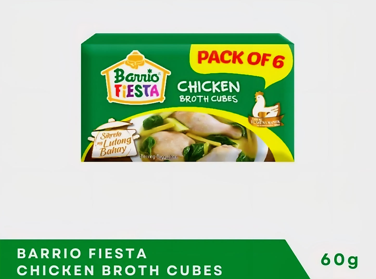 Barrio Fiesta CHICKEN BROTH CUBES 60g