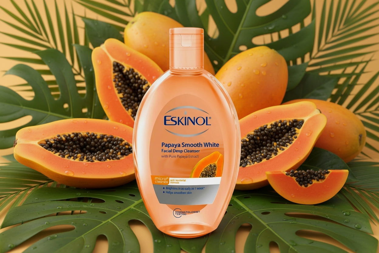 ESKINOL SMOOTH WHITE WITH PAPAYA EXTRACT 225ML