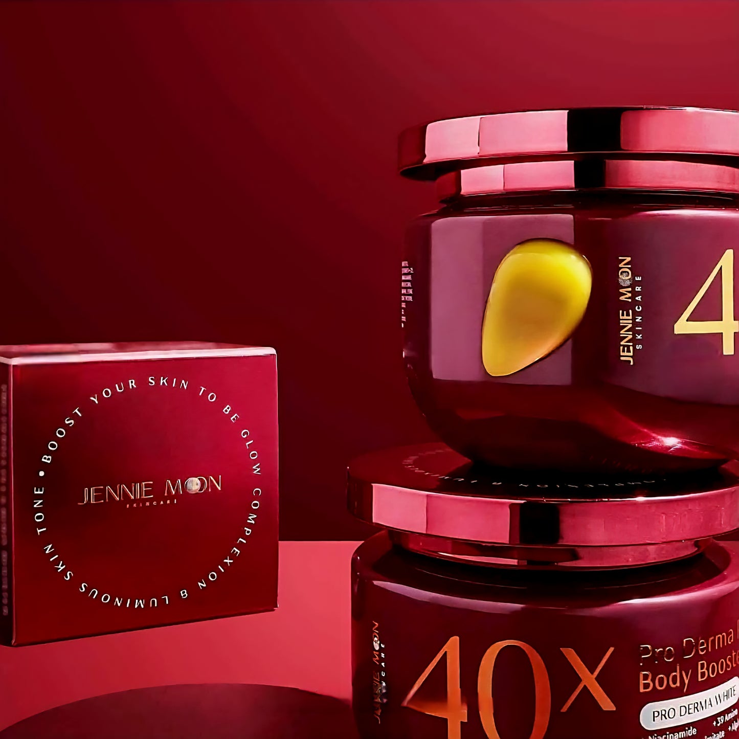 JENNIE MOON 40X Pro Derma Plus Body Booster Pro Derma White 250g AUTHENTIC THAILAND