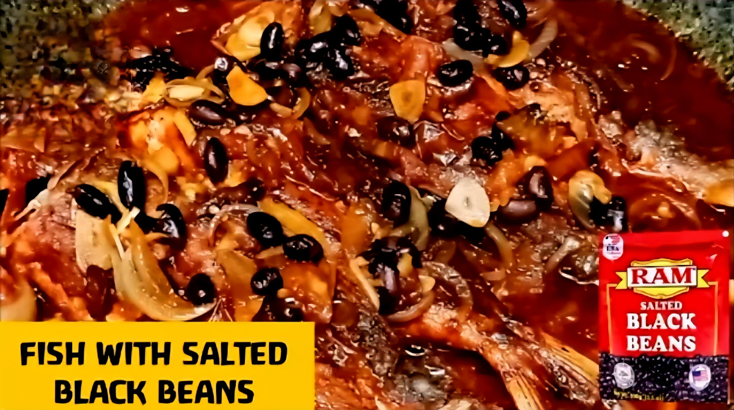 RAM Salted Black Beans 100g POUCH PACK