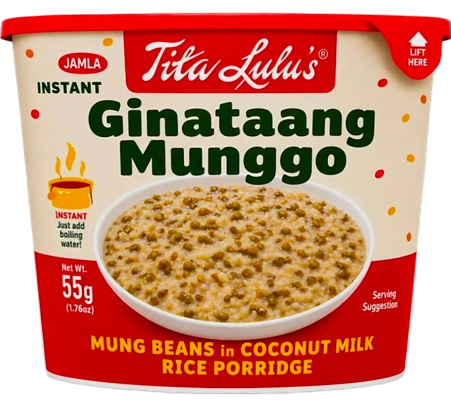 TITA LULU'S INSTANT GINATAANG MUNGGO 55g (24/06/27)