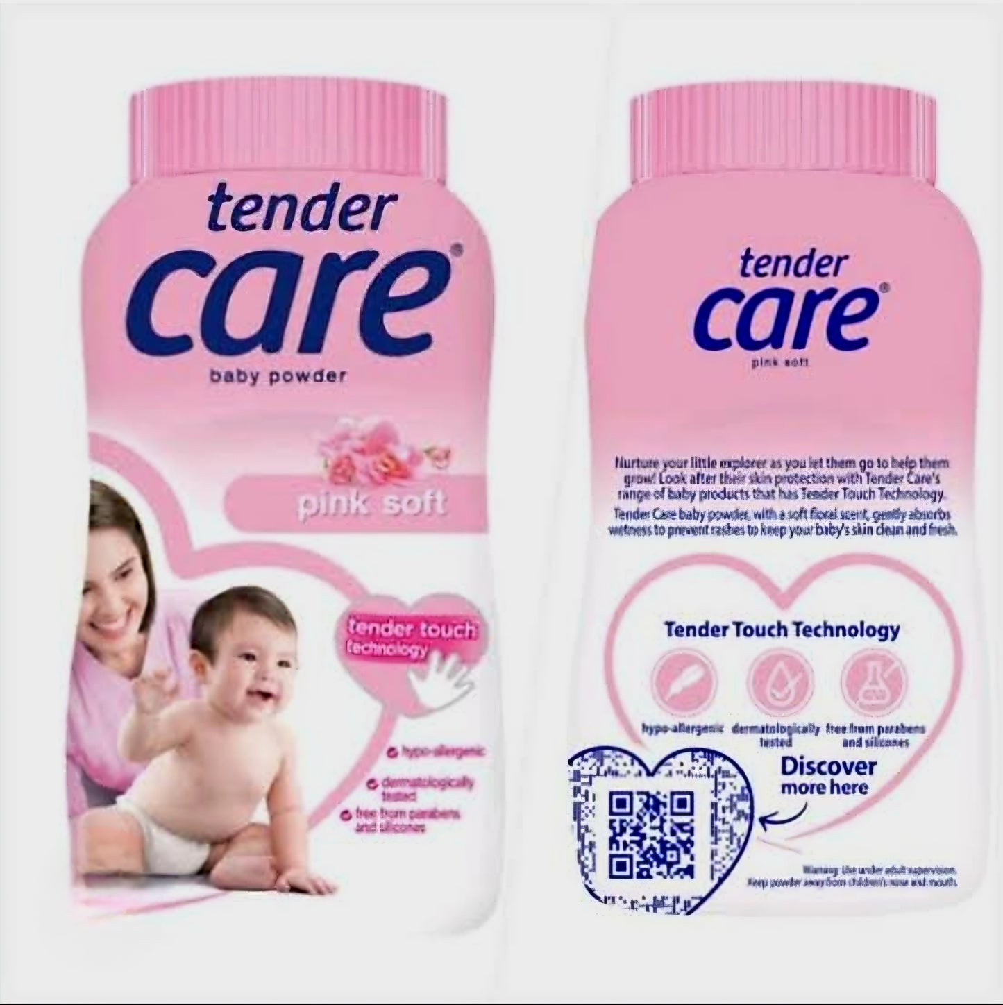 Tender Care Baby Powder PINK SOFT 100g