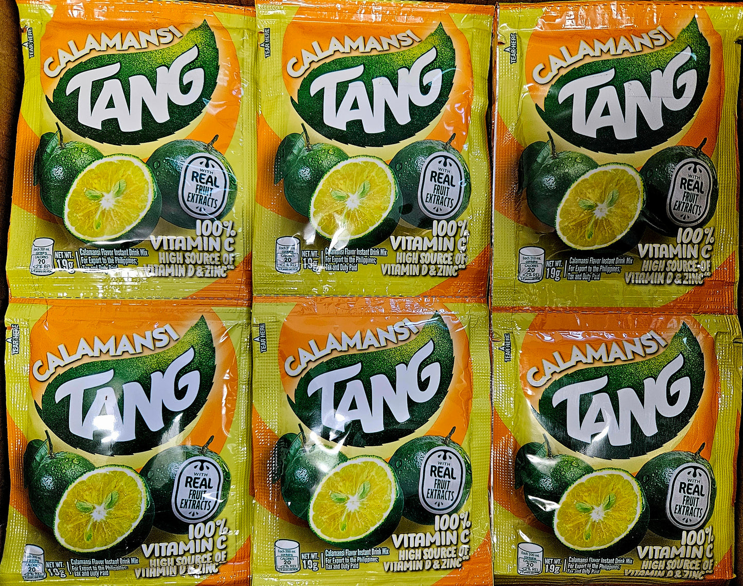 TANG CALAMANSI POWDER JUICE DRINK 19G (SACHET)