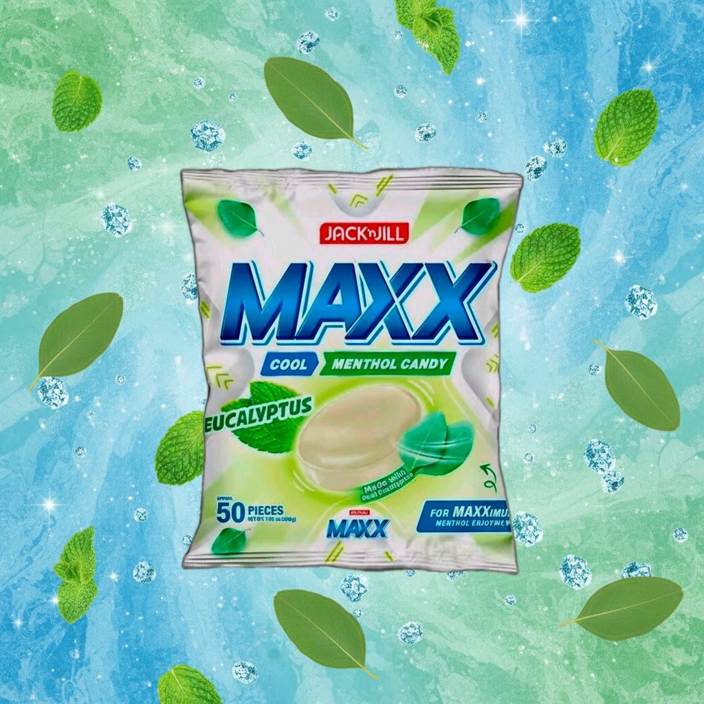 JACK&JILL MAXX EUCALYPTUS COOL MENTHOL CANDY 50PCS