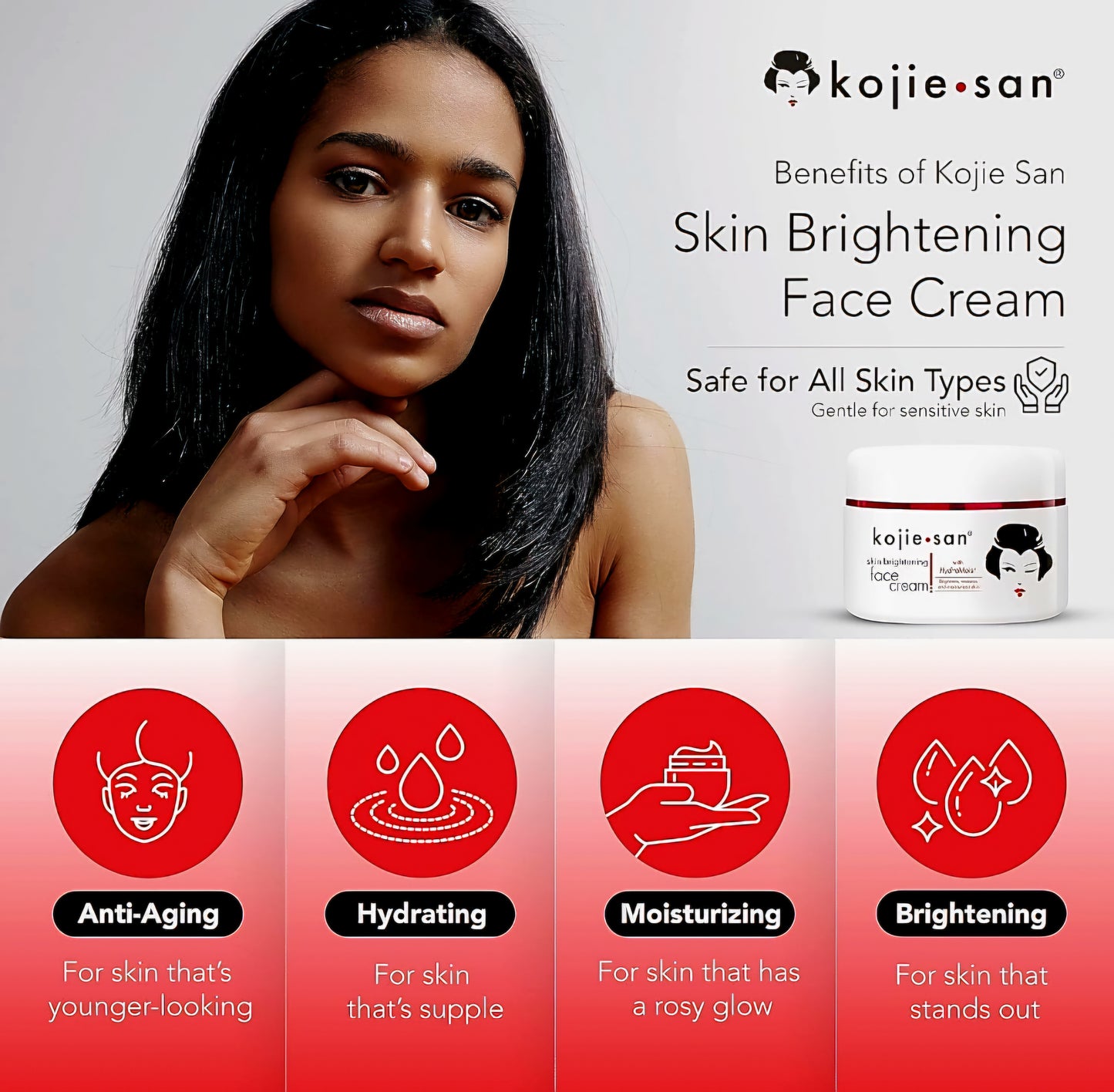 KOJIE SAN Skin Lightening FACE CREAM 30g