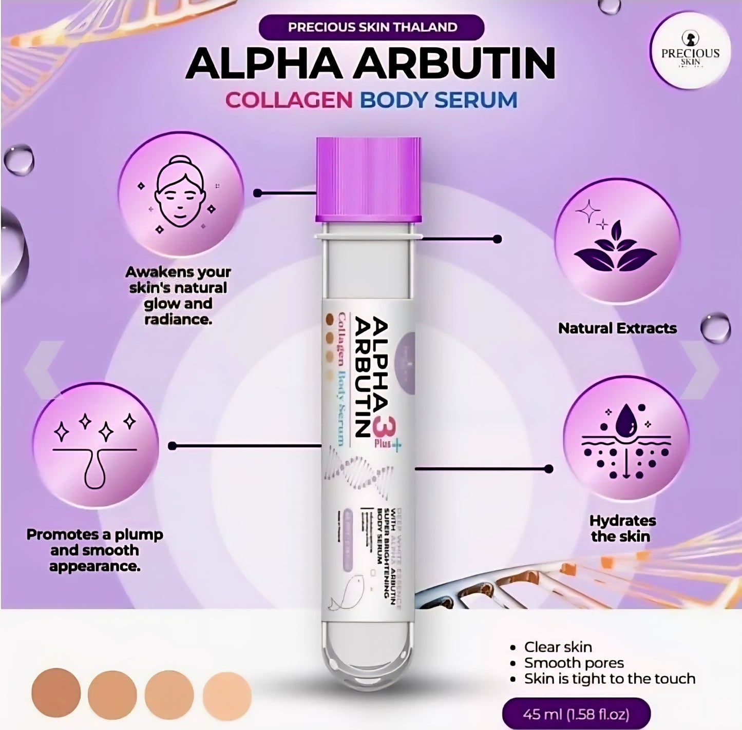 ALPHA ARBUTIN 3Plus Collagen Body Serum 45ml