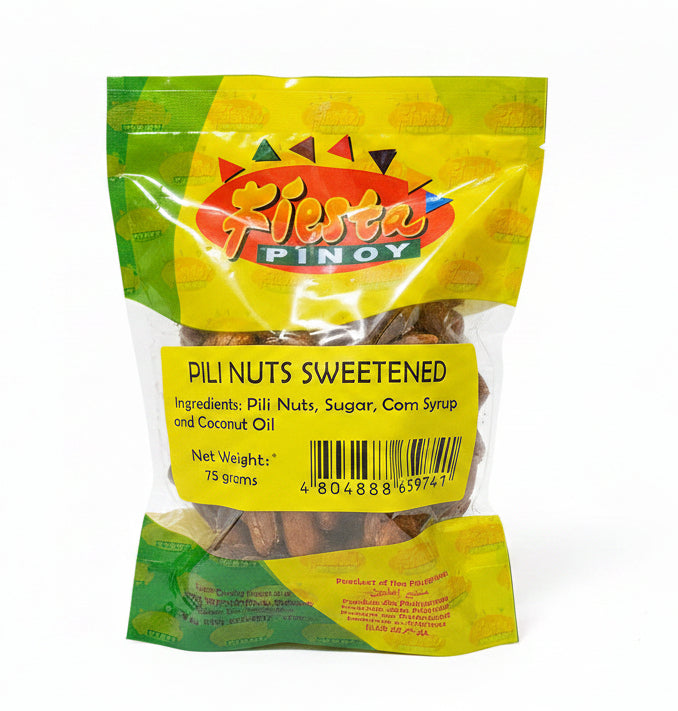 💲‼️EOFY-SALE‼️💲FIESTA PINOY ROASTED PILI NUTS SWEETENED 75G