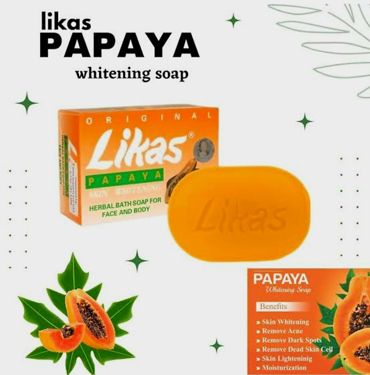 ‼️CLEARANCE‼️Likas Papaya 135g BBD: 30.DEC.2026