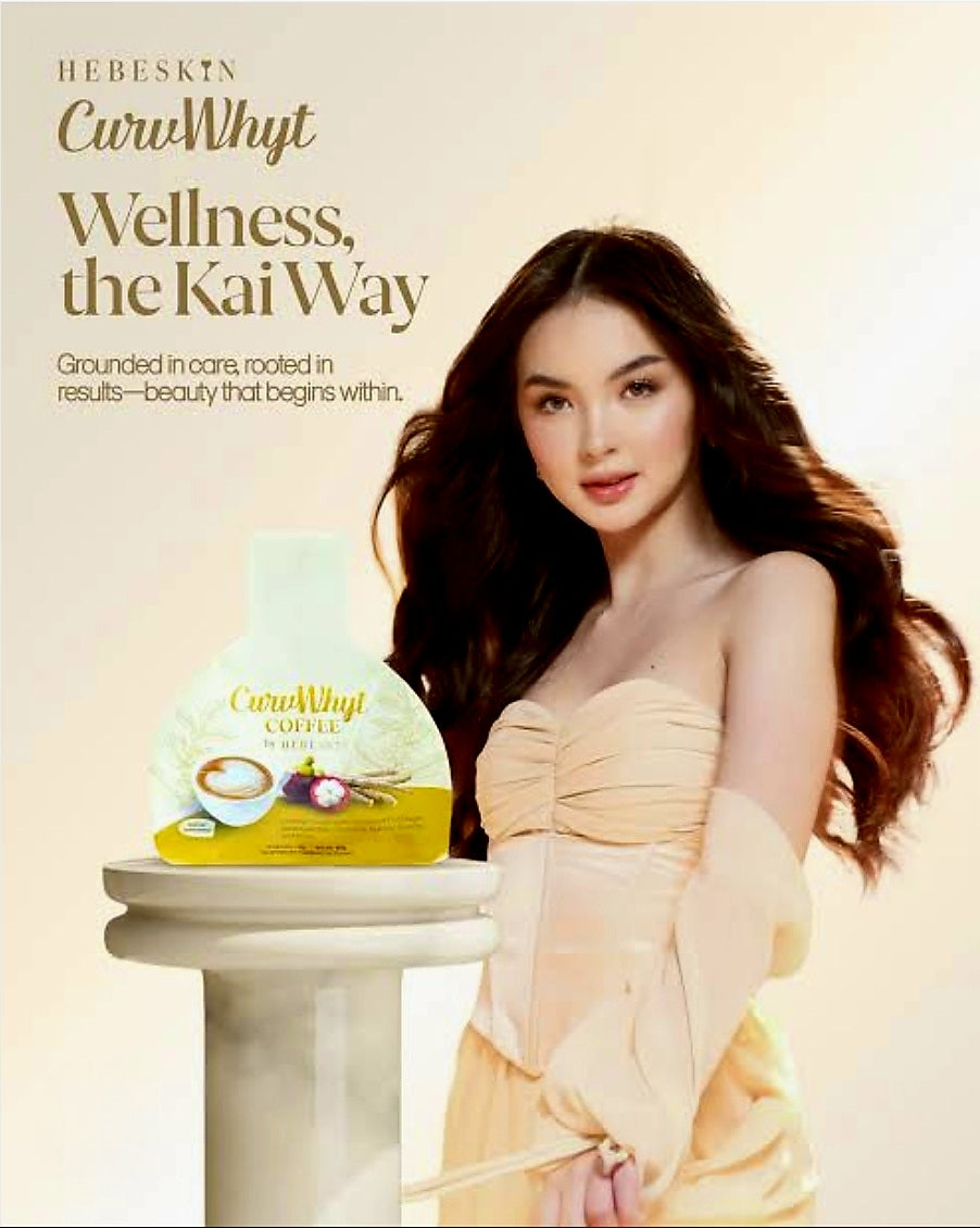 CURVWHYT Slimming Coffee by HEBESKIN 18g x 10 sachets