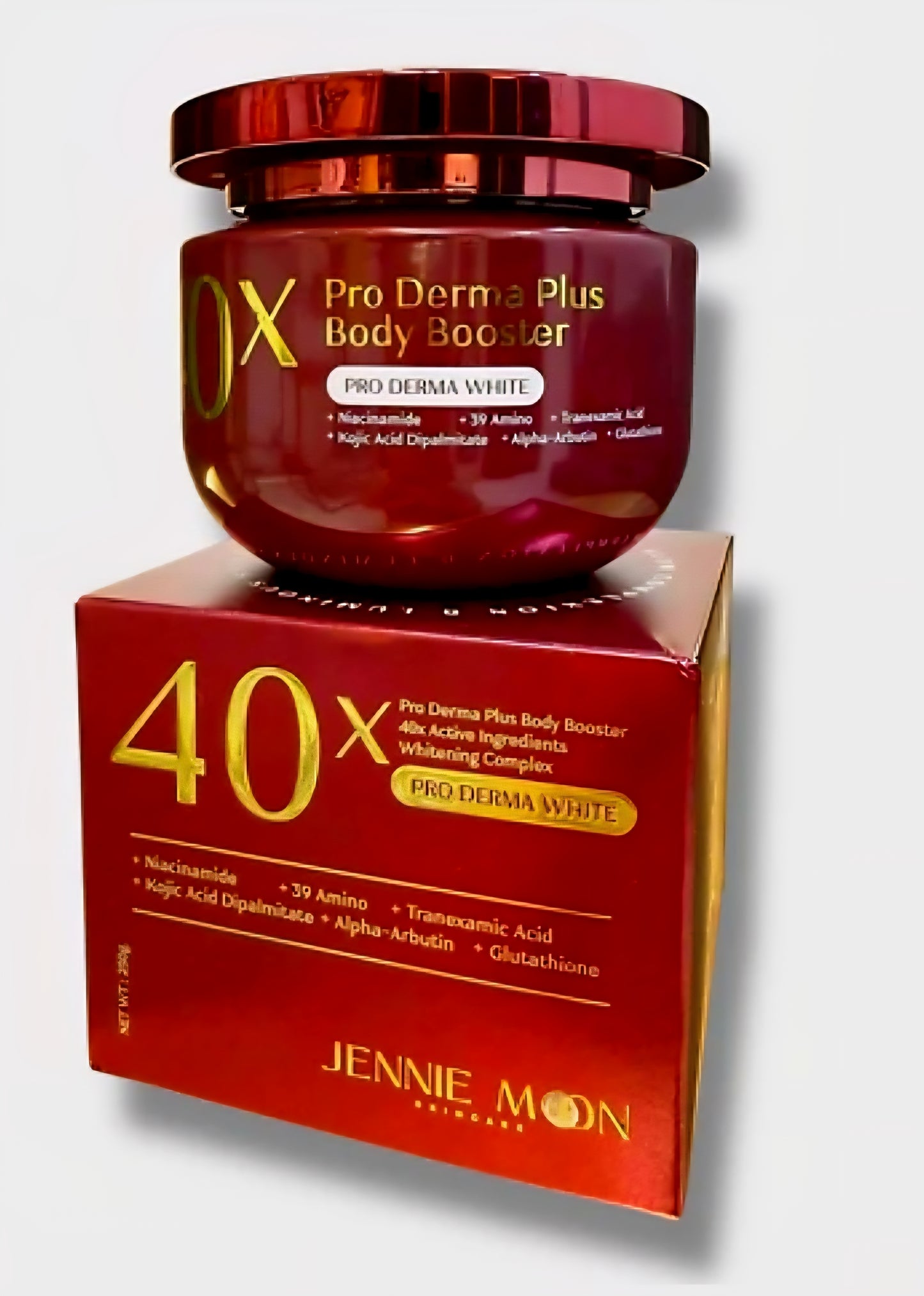 JENNIE MOON 40X Pro Derma Plus Body Booster Pro Derma White 250g AUTHENTIC THAILAND