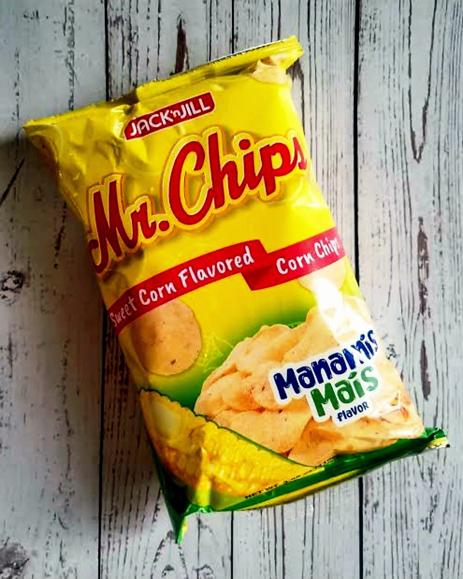 Mr.Chips MANAMIS MAIS Sweet Corn Flavored Corn Chips 110g