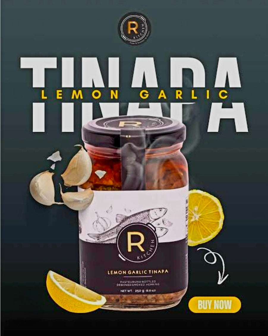 R-KITCHEN LEMON GARLIC TINAPA 250G