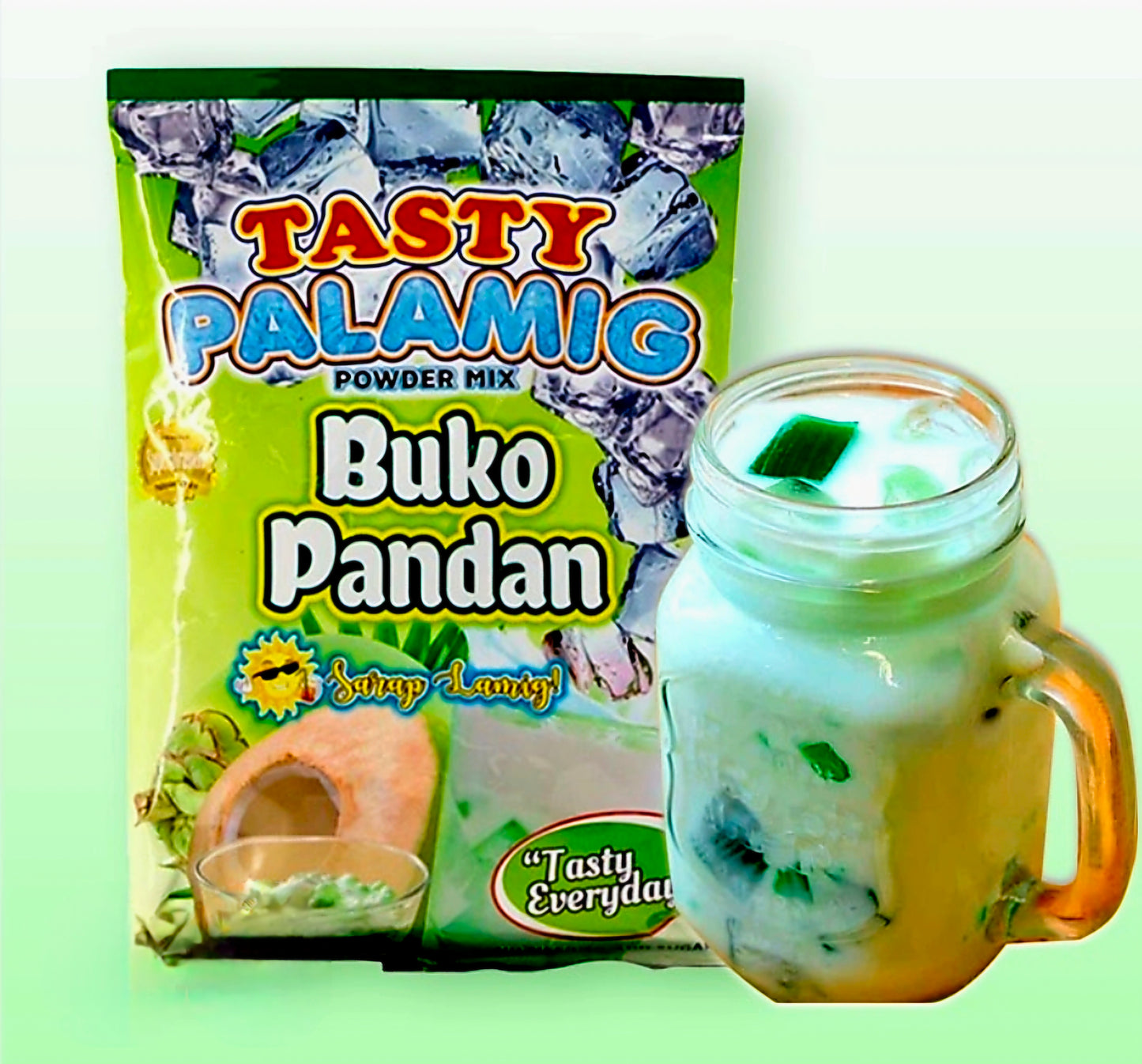 TASTY PALAMIG BUKO PANDAN POWDER MIX 500G