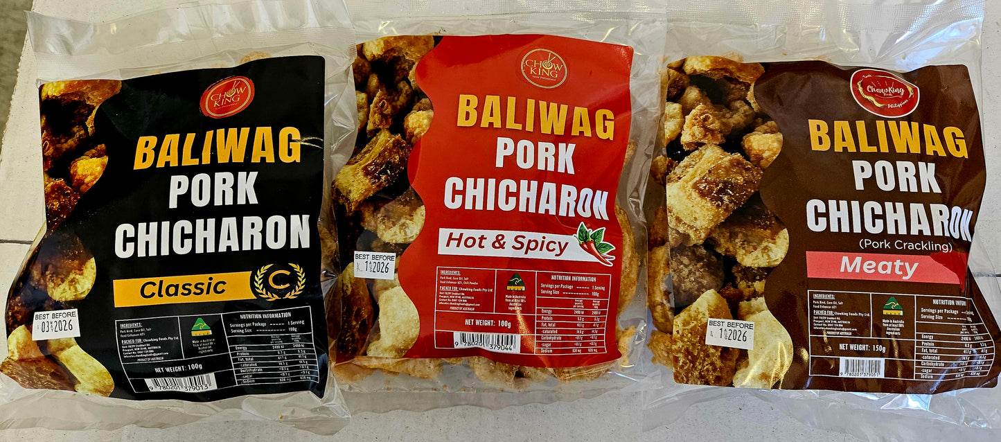 BALIWAG Pork Chicharon CLASSIC 100g