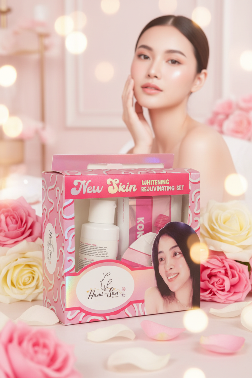 HAMI-SAN NEW SKIN WHITENING REJUVENATING SET