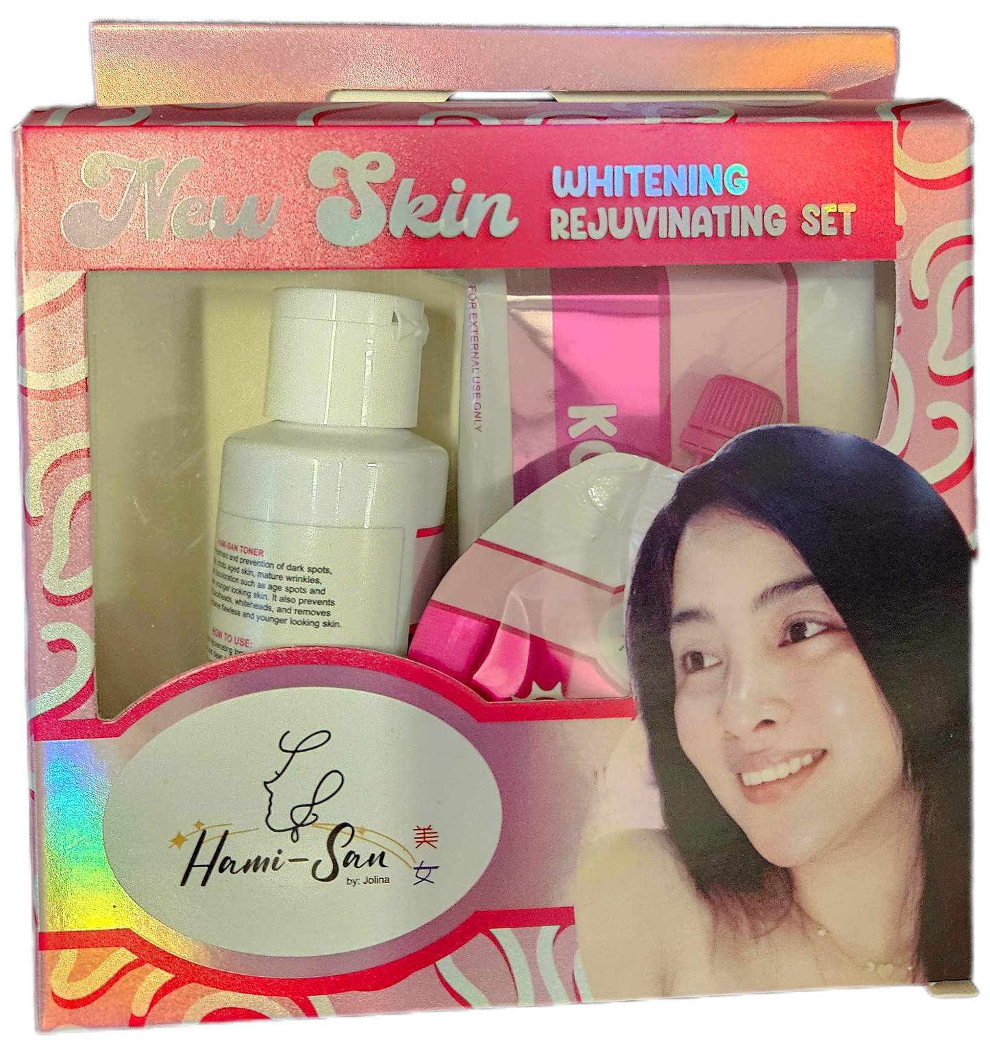 HAMI-SAN NEW SKIN WHITENING REJUVENATING SET