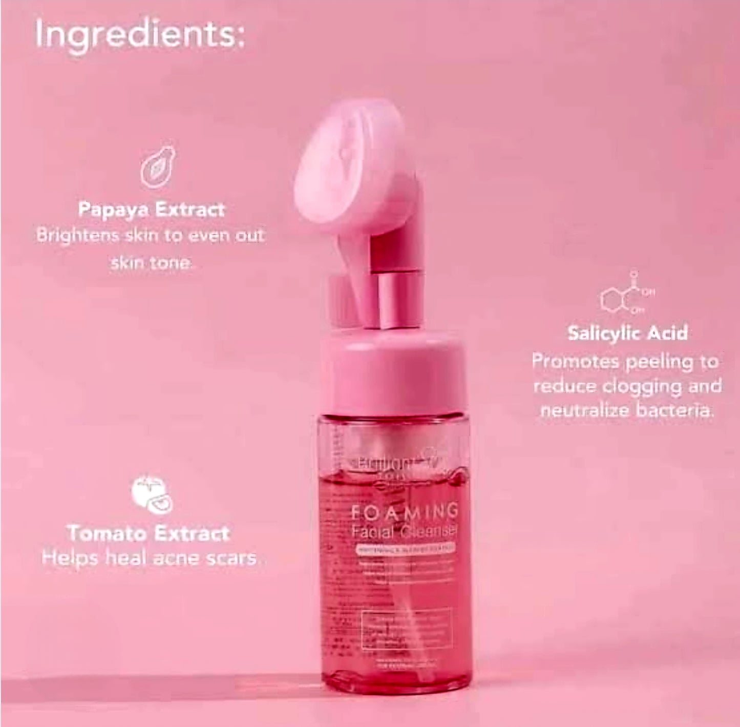 Brilliant Skin FOAMING FACIAL CLEANSER 50ml