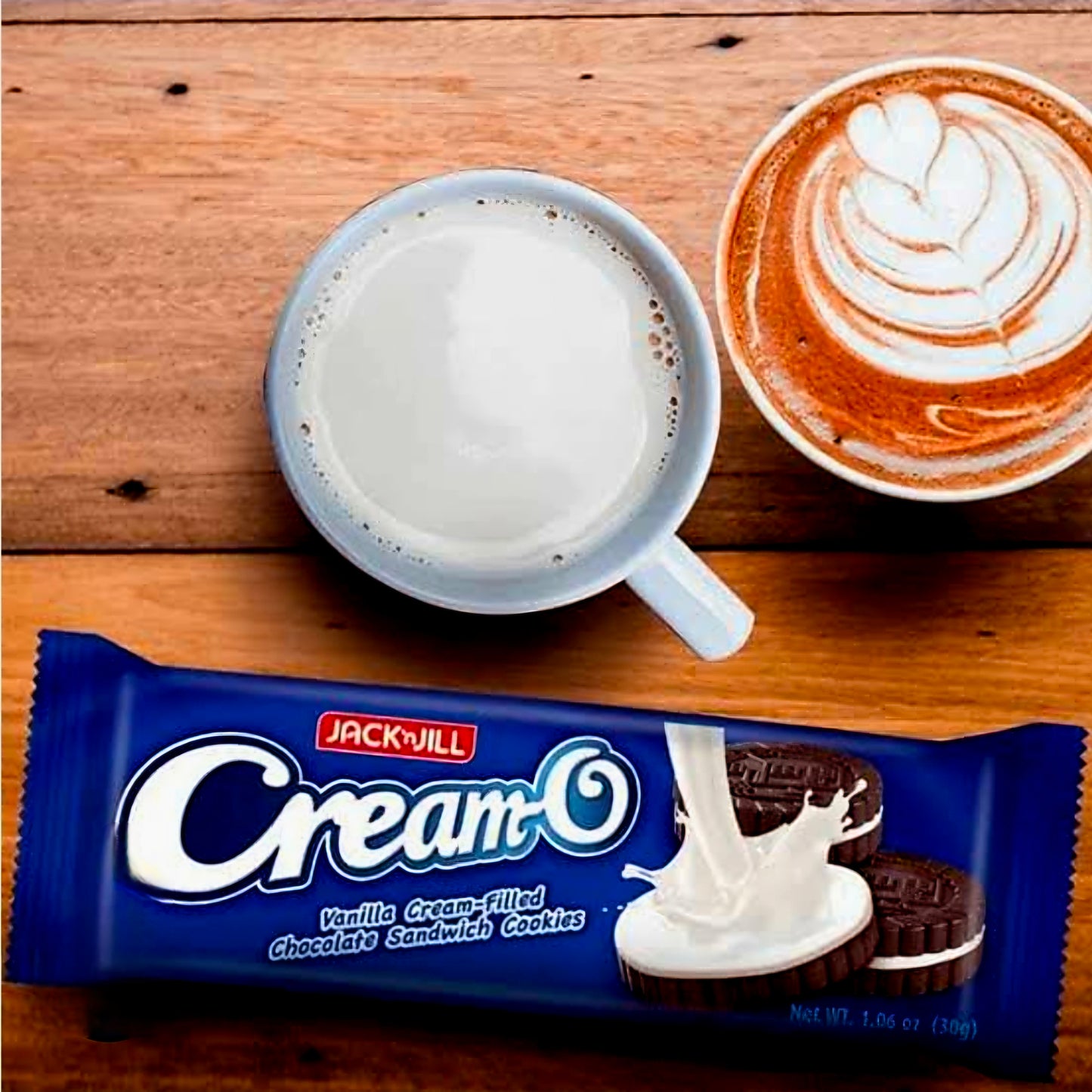 JACK&JILL CREAM-O VANILLA-FILLED COOKIES 30G×10 (14/04/27)