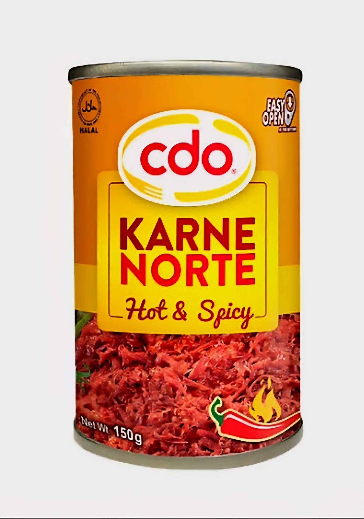 CDO Karne Norte HOT & SPICY Corned Beef 150g