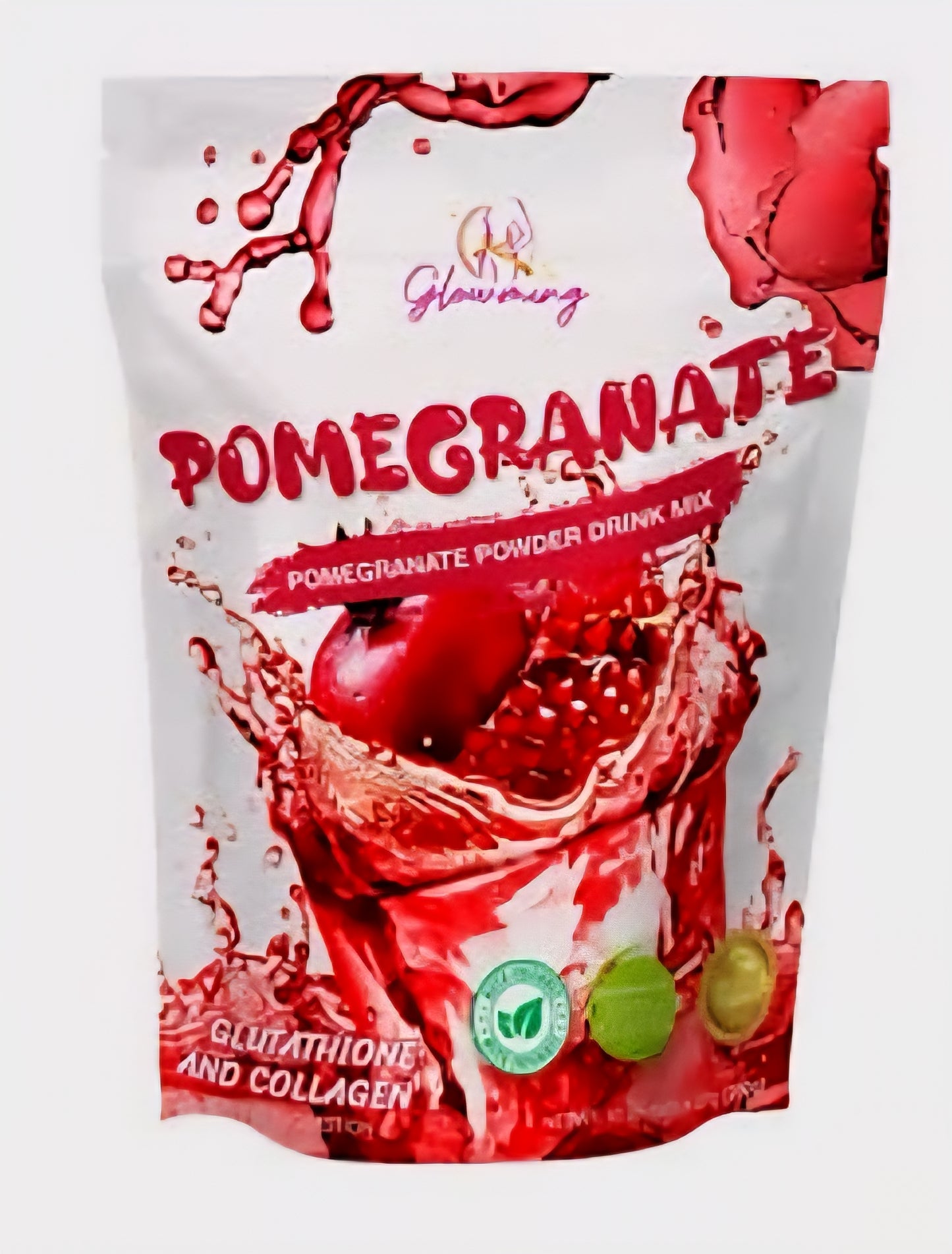 Glowming POMEGRANATE Glutathione & Collagen Drink 20g×10sachets