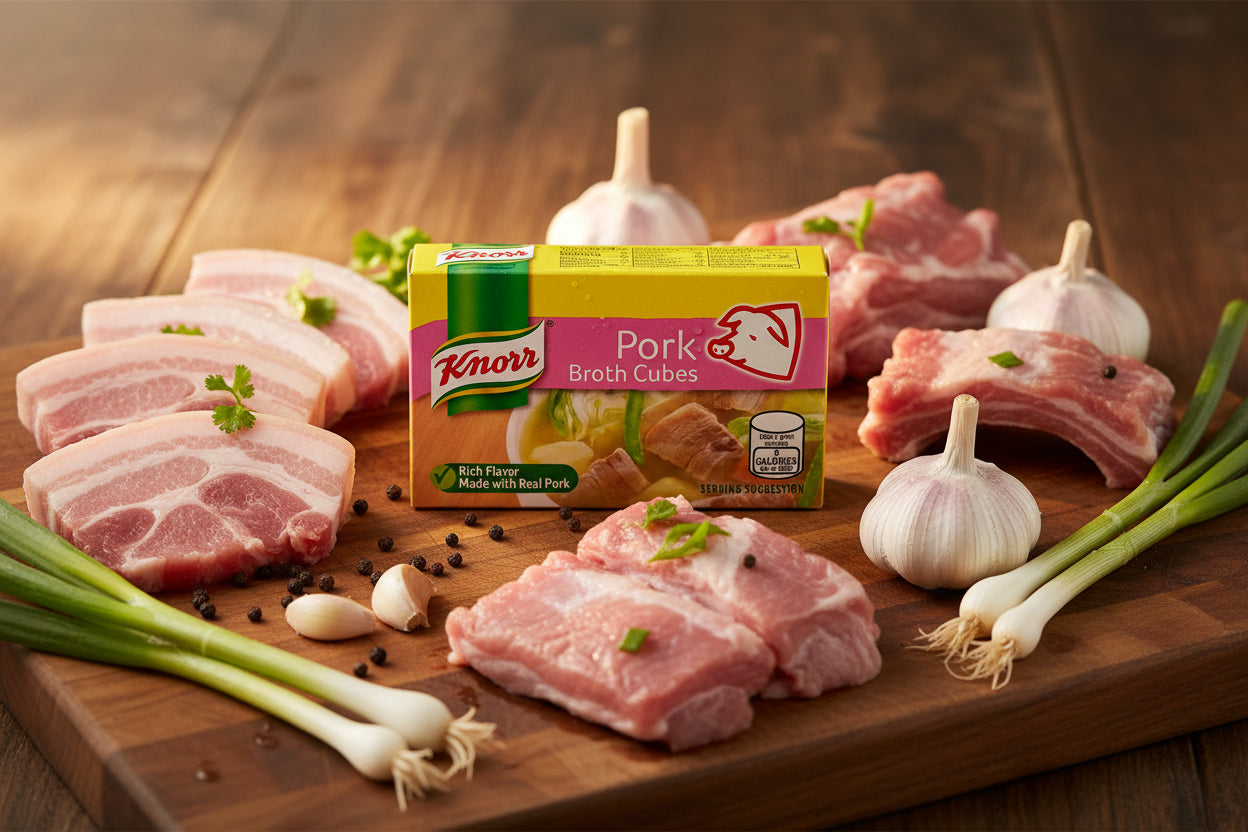 KNORR PORK BROTH CUBES 60G (26/03/27)