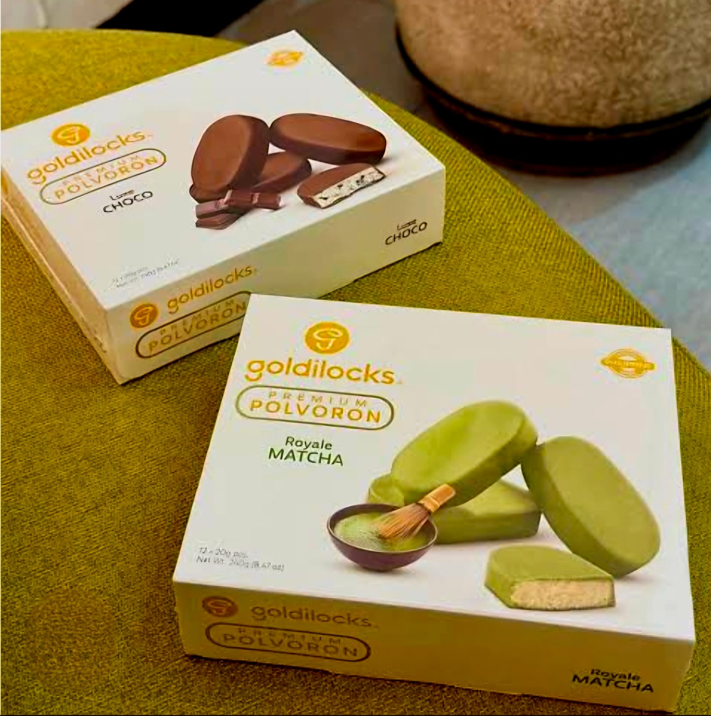 Goldilocks PREMIUM POLVORON LUXE CHOCO 20g×12pcs