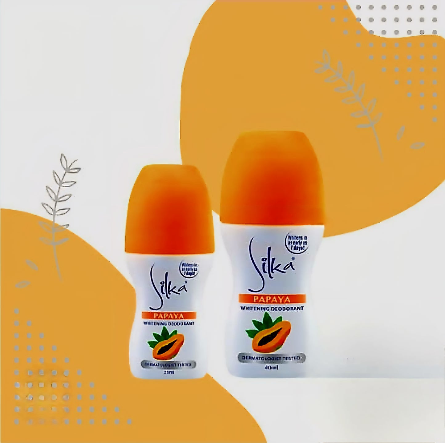 SILKA Whitening Deodorant Roll-On 40ml
