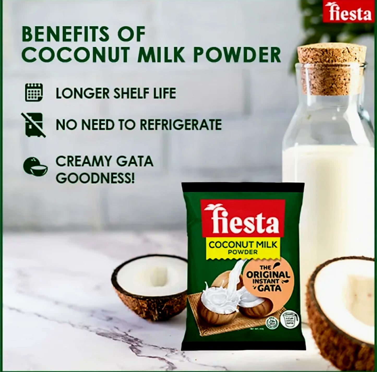 Fiesta COCONUT MILK Powder 40g