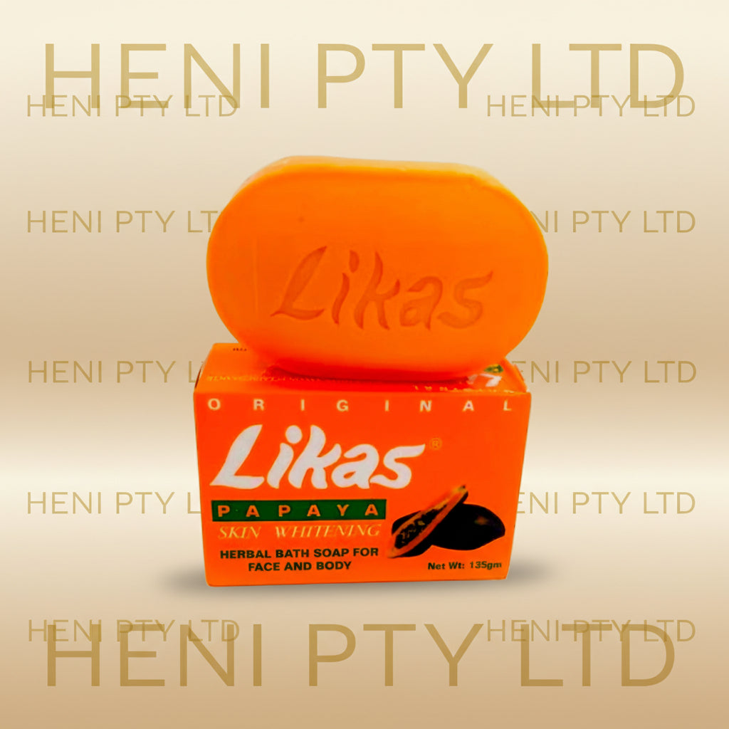 LIKAS PAPAYA WHITENING HERBAL SOAP 135G