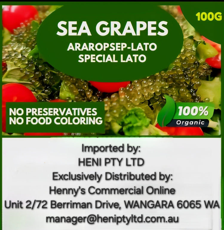 FRESH SEAGRAPES