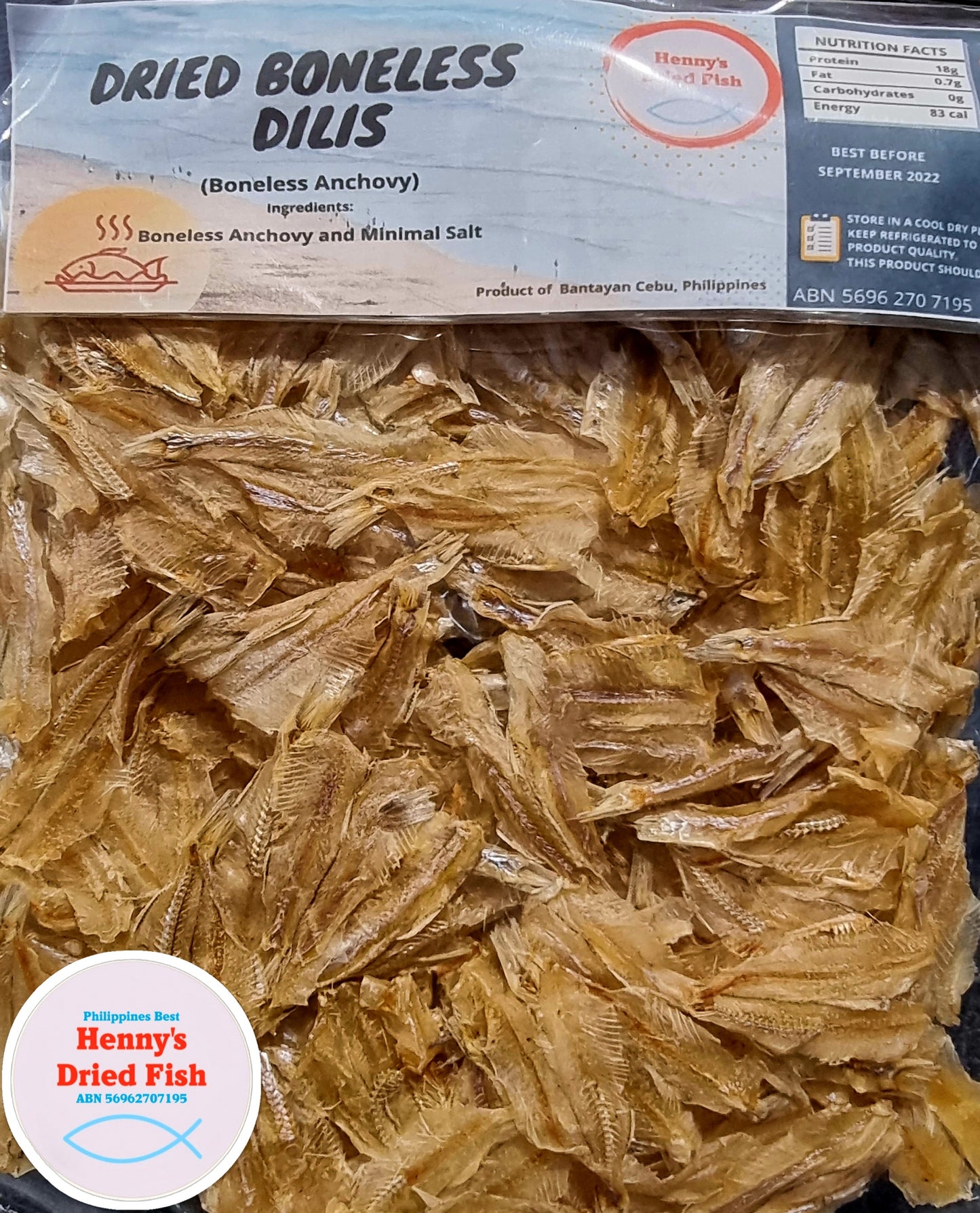 Boneless Dilis 100g (NON-FROZEN)