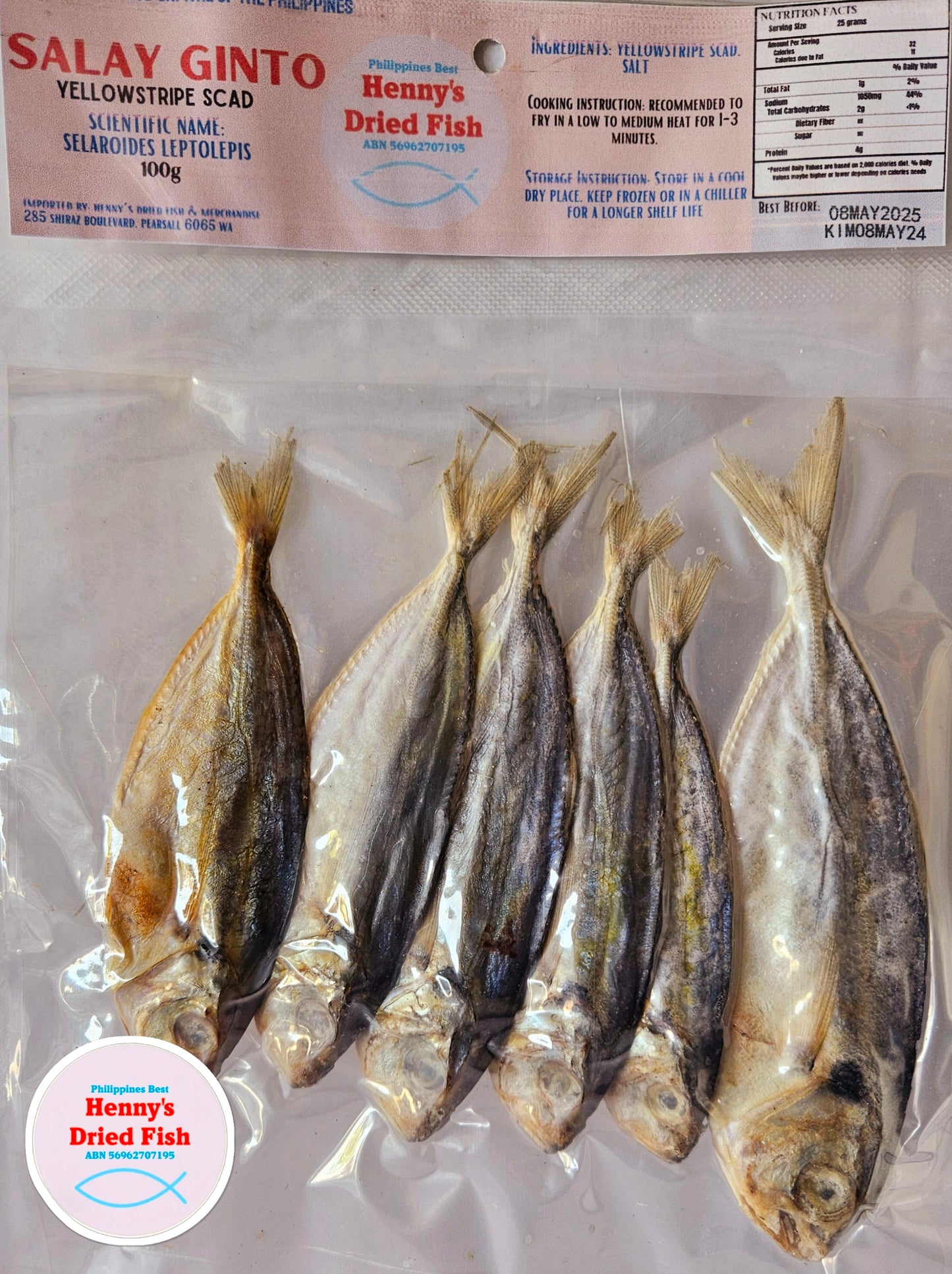 Salay Ginto 100g (NON-FROZEN)