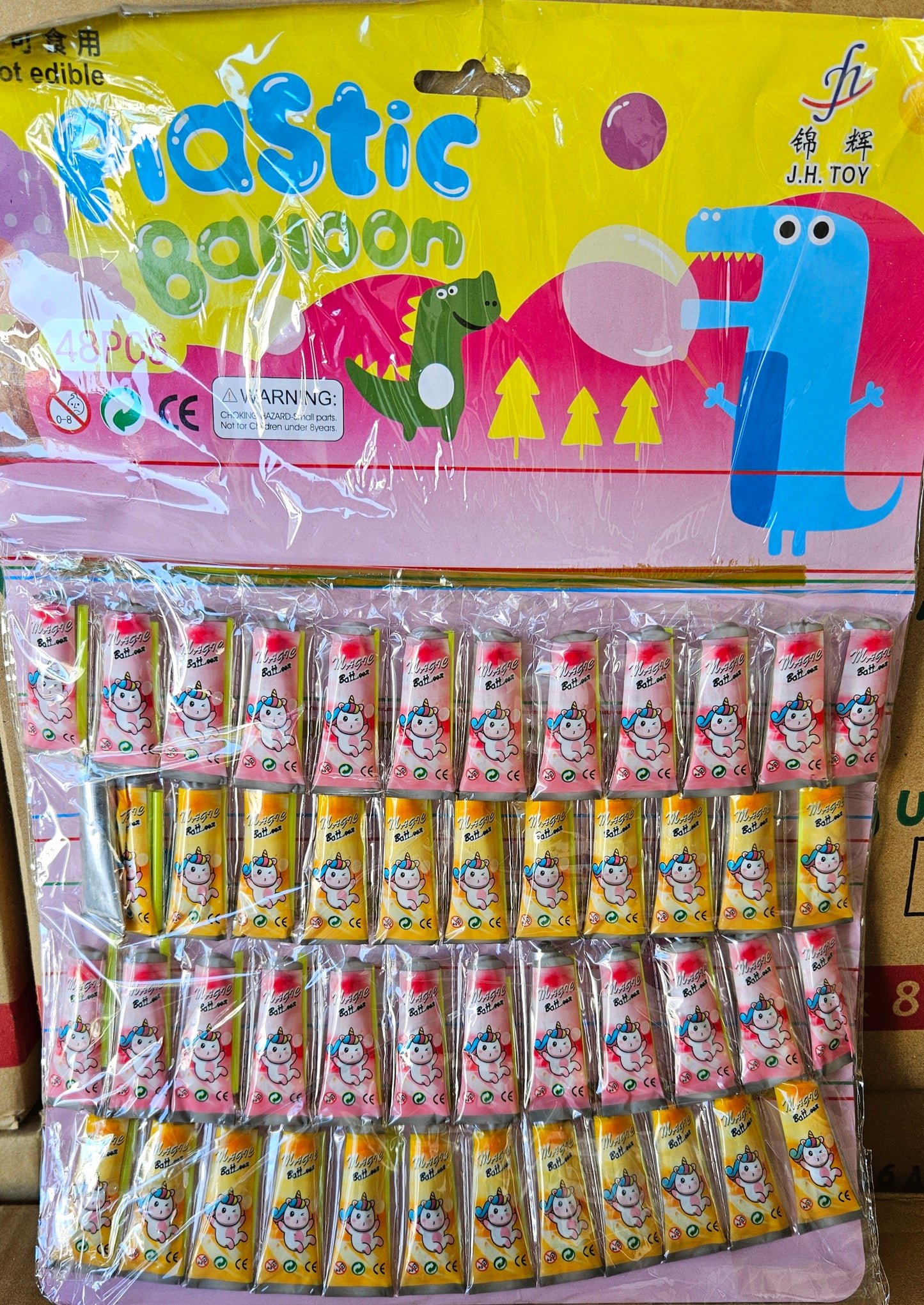 Plastic Balloons 48pcs per Hanger