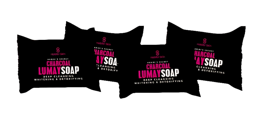 Habibi Skin CHARCOAL LUMAY SOAP Cleanse & Detoxify 70g