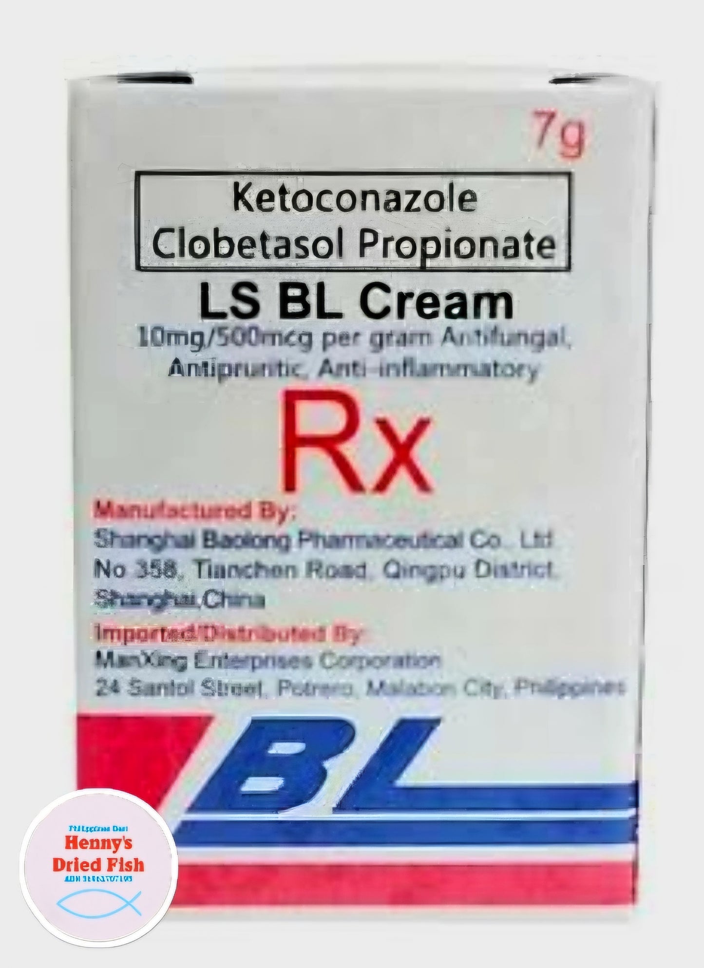 BL CREAM Anti-Bacterial Cream 7g (1-Piece)