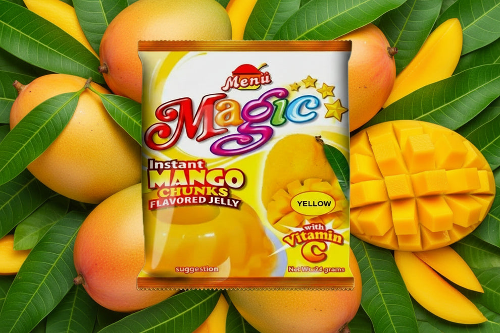 Menu Magic Menu Magic Instant MANGO CHUNKS Gulaman 20g×10sachets (PER BOX) – Henny ...
