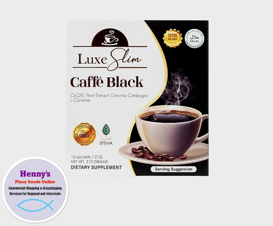 Luxe Slim CAFFE BLACK 10sachets