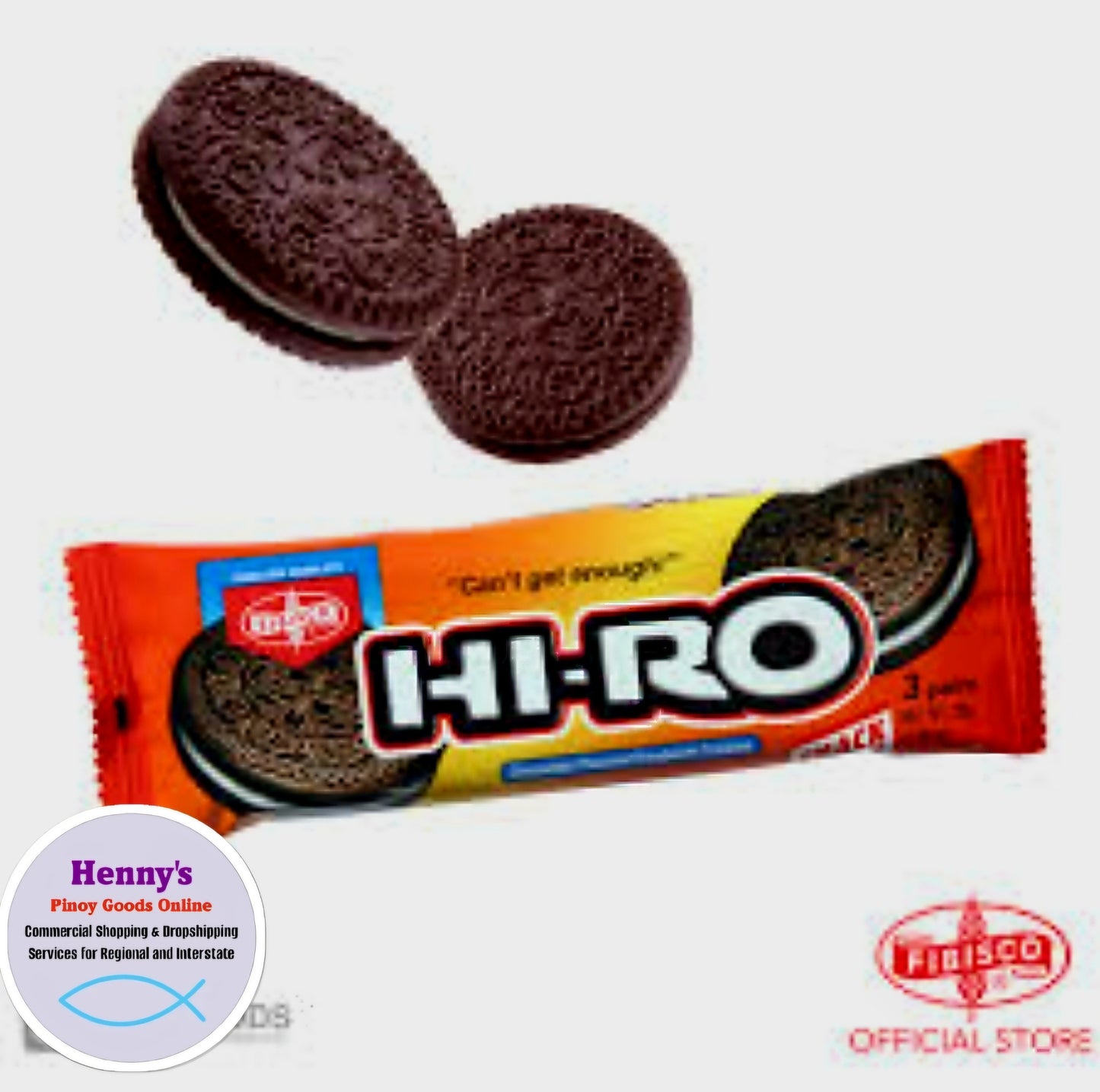 ‼️PROMO‼️Fibisco Hi-ro Sandwich Cookies 10pack BBD: 22NOVEMBER2025 (OVERSTOCK!)