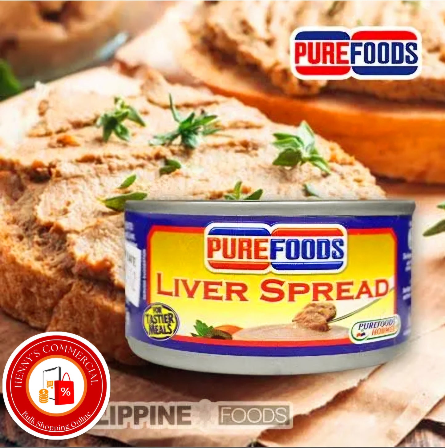 Purefoods Liver Spread 85g