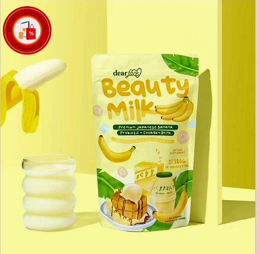 DF Japanese Beauty Milk BANANA 18g×10sachets