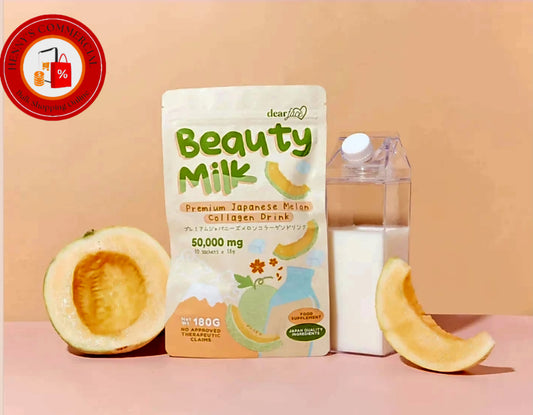 DF Japanese Beauty Milk MELON 18g×10sachets