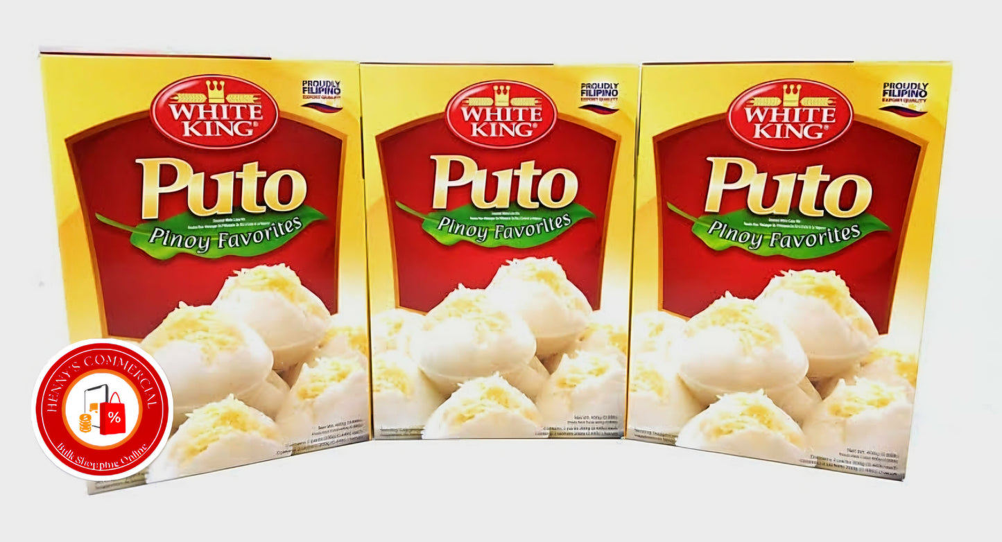 ‼️CLEARANCE‼️White King PUTO MIX 400g BBD: 05.DEC.2025