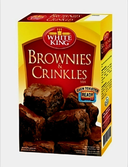 ‼️PROMO‼️White King BROWNIES & CRINKLE MIX 500g BBD: 09AUGUST2025 (OVERSTOCK!)