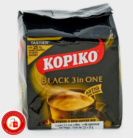 Kopiko BLACK 3IN1 Family Size 25g×30pcs