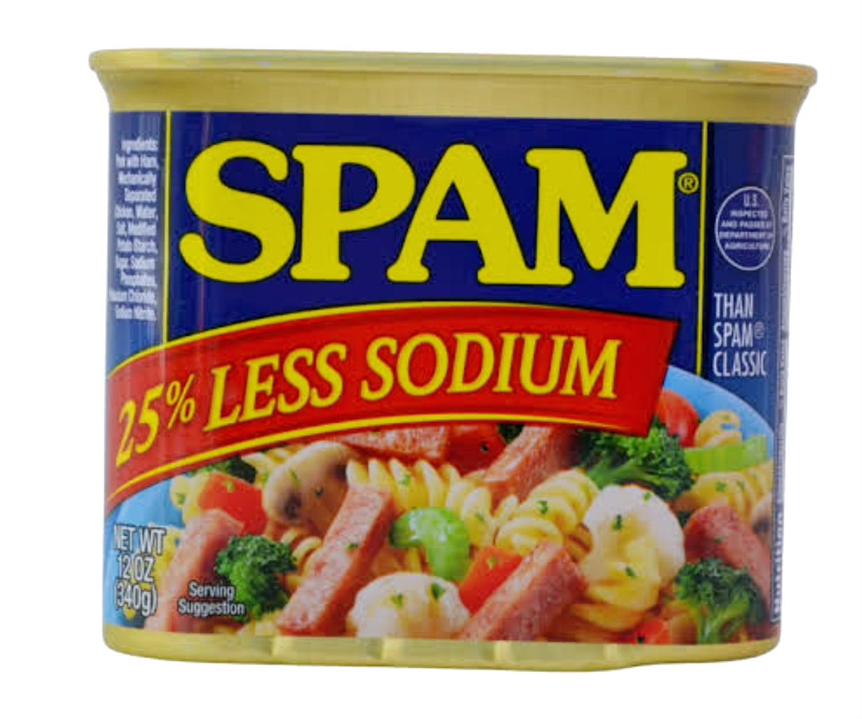 Spam LESS SODIUM 340g