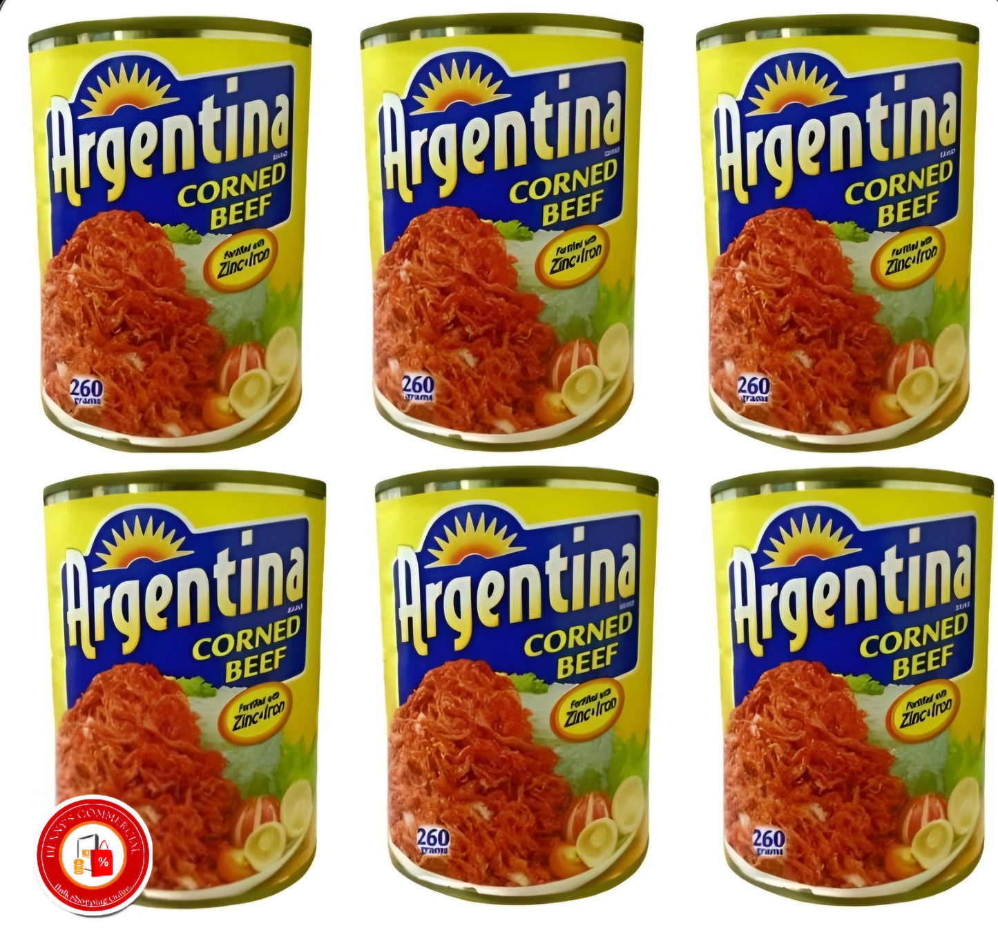 Argentina Corned Beef Fortified with ZINC 260g