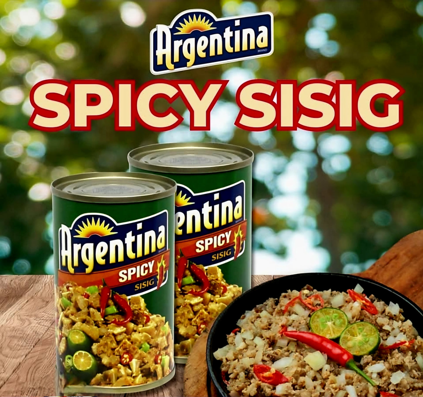 Argentina Spicy Sisig 150g